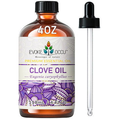 EVOKE OCCU Vanilla Essential Oil 118mL Ylang Rose Orange Aroma for Massage Relaxation Hair Shampoo Conditioner Skin Care Cream - Kimlud