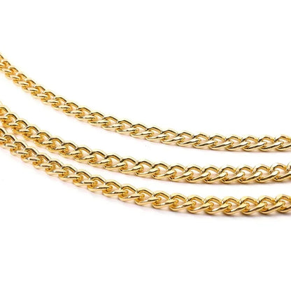 Retro Chain Belts for Women Waistbands Multilayer Long Tassel for Dress Waist Chain Belts Rhinestone Crystal Belly Chain...