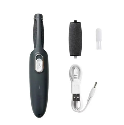 Rechargeable Callus Remover Tool Home Foot Spa Bath Massager Pedicure Experience Removes Dry Skin for Smoother Feet