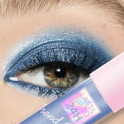 8 Color Metallic Waterproof Liquid 1PC Eyeshadow-High Shine Long-Lasting & Smudge-Proof Korean Makeup Gifts Glitter Eye Shadow