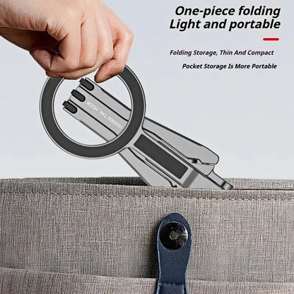 Aluminum For Magsafe Tripod Magnetic Phone Holder Universal Magnetic Phone Tripod Mount Foldable Camera Phone Tripod Stand