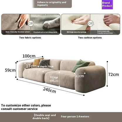 3 Seater Modern Living Room Sofa Bed Foam Xxl Couch Adultsl Designer Longue Sofa Armchair Sofa Sala De Estar Home...