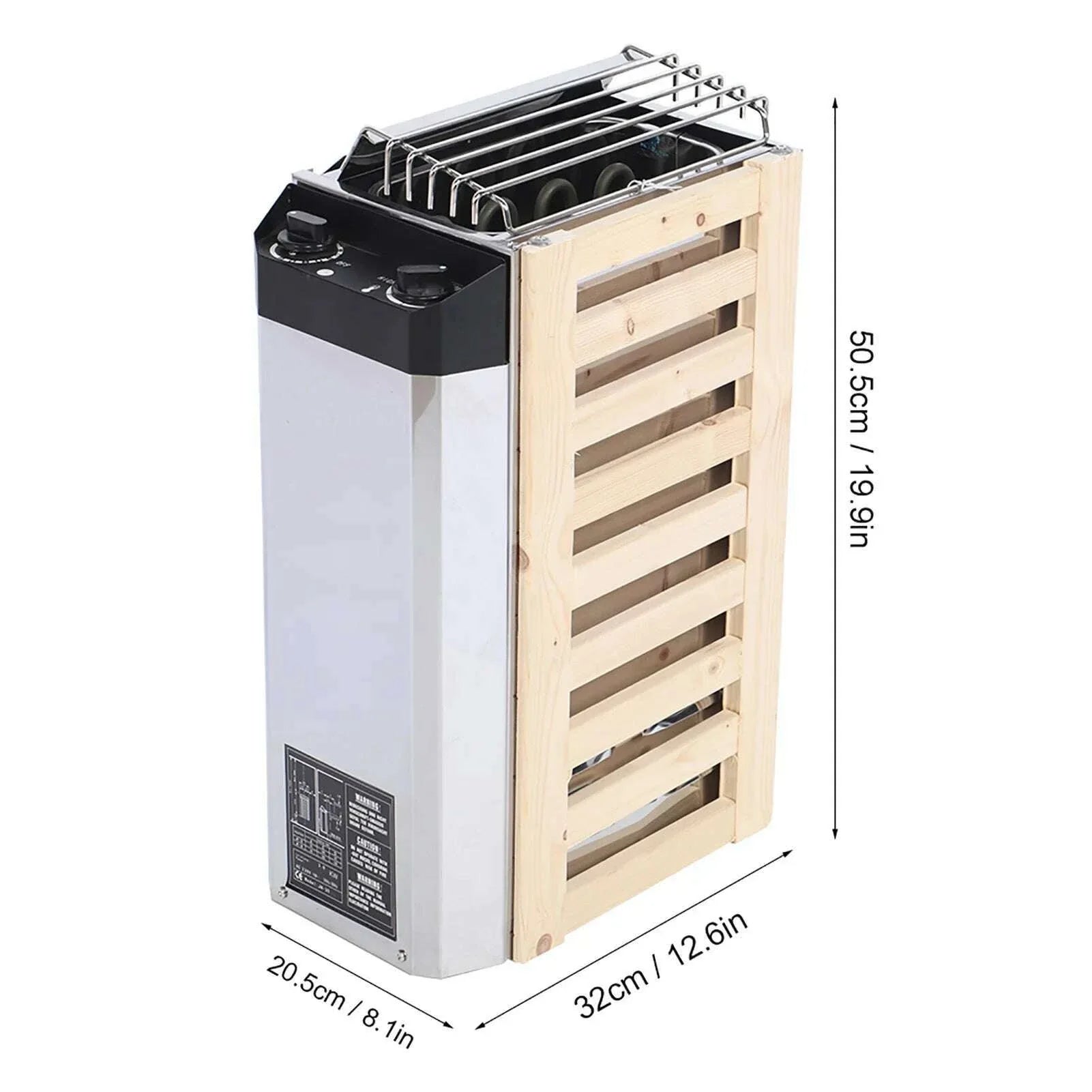 3KW Internal Control Type Stainless Steel Sauna Stove Heater Heating Tool for Sauna Room Stainless Steel Sauna Stove Sauna Stove
