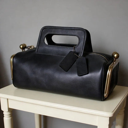 Luxury Retro Clip Handbag Luxury Designer Frame Handbag Large Capacity Zippered Crossbody Bag Fashion Women's Box Bag |...