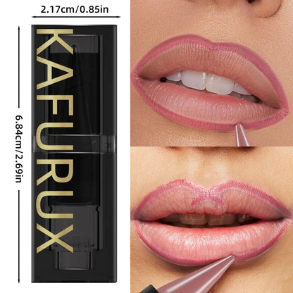 15 Colors Lipstick Waterproof Sexy Red Matte Contour Tint Lipstic Pen Long-lasting Lipliner Pen Non-stick Cup Lip Makeup for Wom