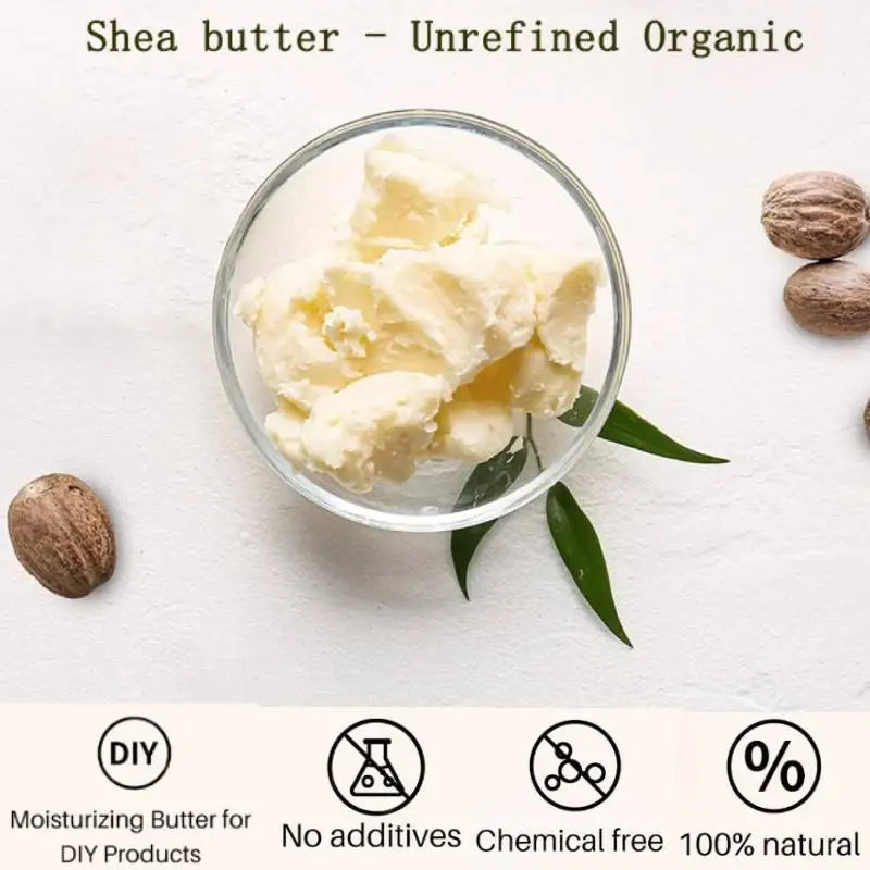 Dimollaure Shea Butter Oil Organic Unrefined 100g, Moisturizing Nourishing Softening Body Oil Skin Streaming Products |...