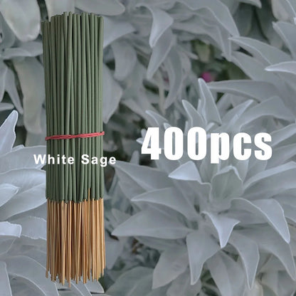 20/50 White Sage Incense Sticks, 8.66inch , Suitable for Yoga and Meditation, Purifies the Mind and Eliminates Negative Energy