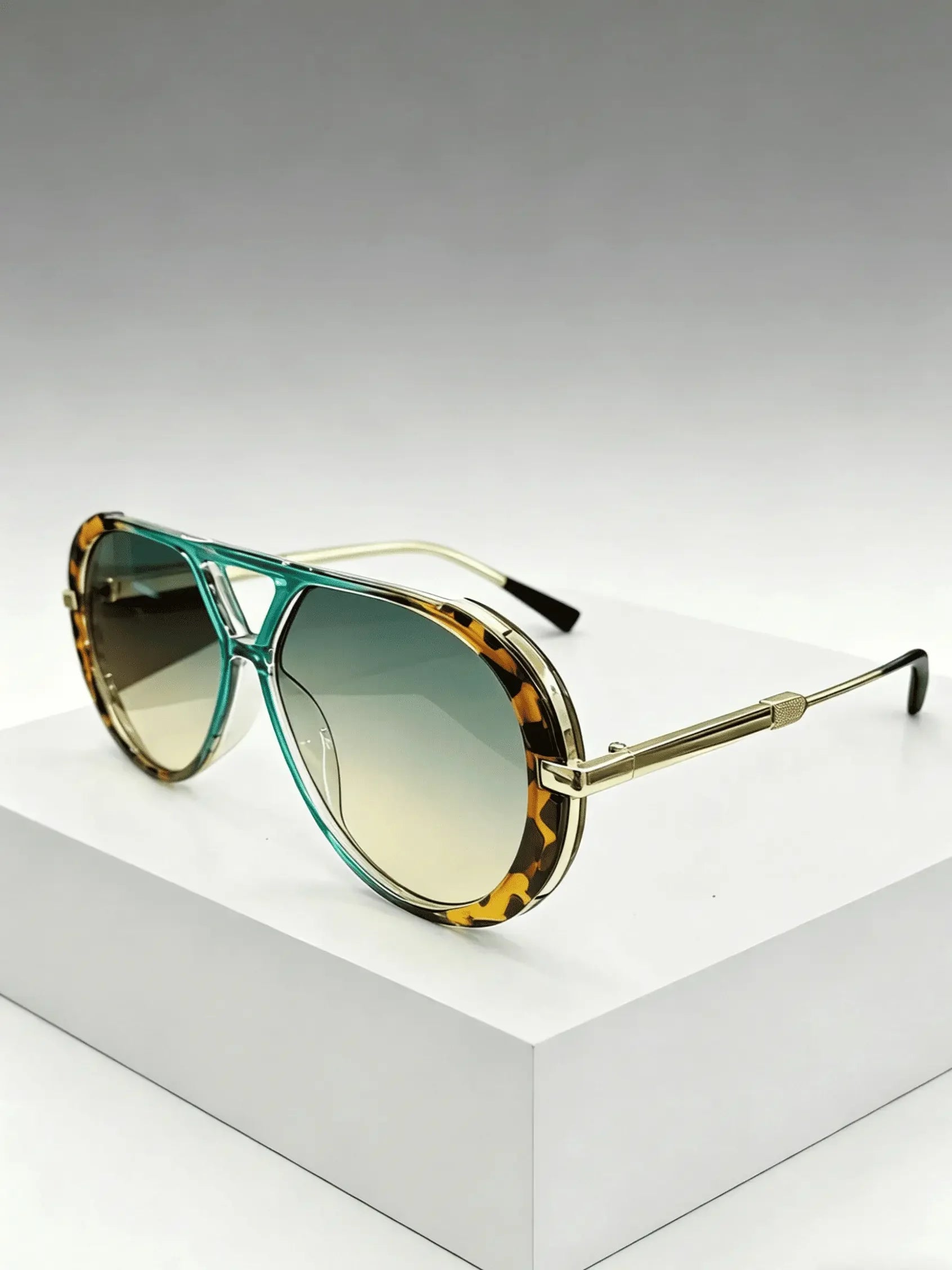 Oversized Pilot Sunglasses for Women Men Trendy,Large Big Double beam Designer Fashion Vintage Shades Retro Sun Glasses...