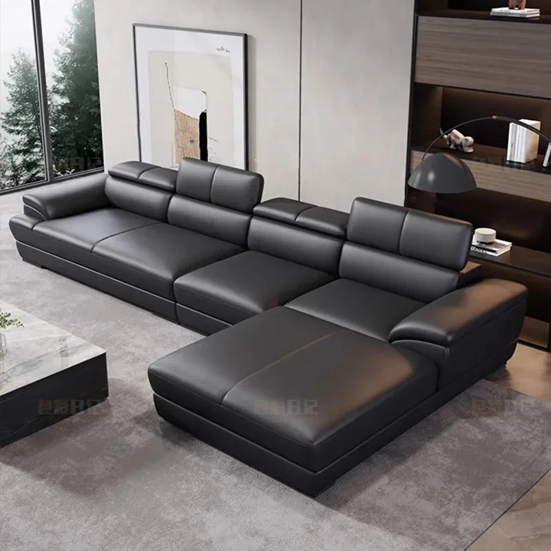 Sectional Minimalist Sofas Luxury Living Room Modern Elegant Sofa Modular Design Divano Soggiorno Di Lusso Home Furniture