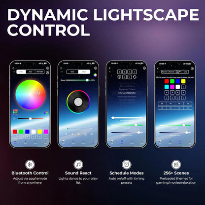 RGB LED Ergonomic Gaming Chair with Footrest Massage Lumbar Support for Adults Teens Black Customized