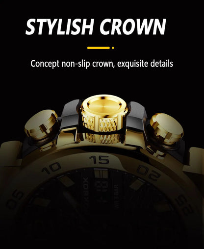 LIGE Men Digital Watch  Military Sports Swimming Watches Fashion Waterproof Dual  display  Wristwatch Mens Relogios Masculino