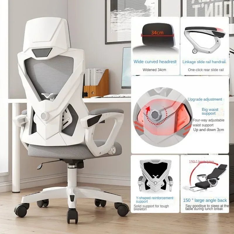 Office Chair, Ergonomic Chair, Adjustable Rotating Computer Chair, Commercial Conference Room, Reclining E-sports Chairs...