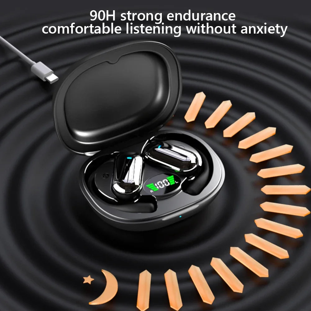 AI Translator Earbuds Real-Time Voice Translator 144 Languages Instant Translation Noise Canceling Wireless Bluetooth Headphones