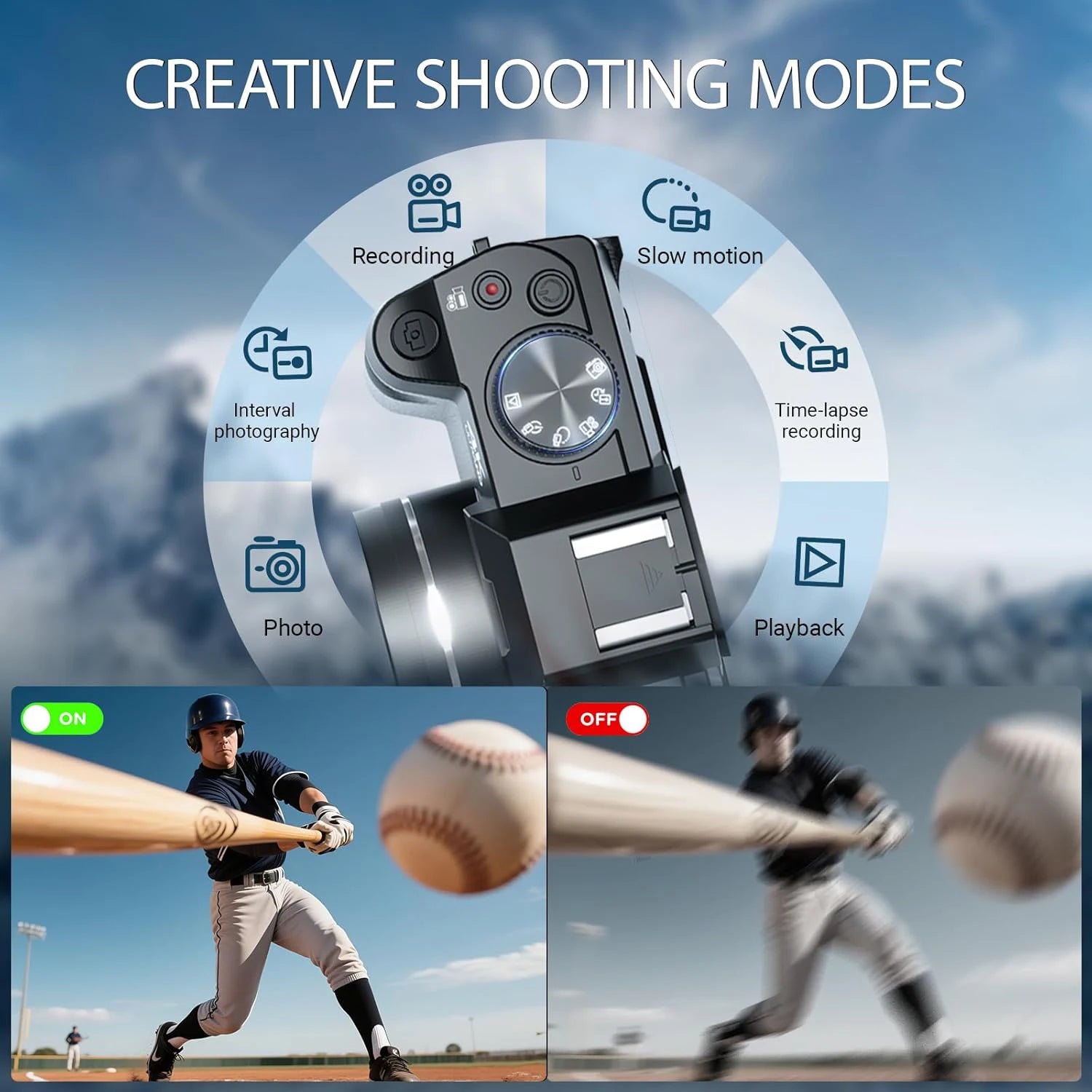 NBD Compact Digital Photography Camera4K Wireless Network Camera Retro Vlog Recorder YouTube 48MP Camera 3"flip Screen - Kimlud