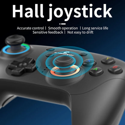 ANBERNIC RG P01 Wired Wireless Bluetooth Games Controller RGB Hall Effect Joystick XBOX Game Gamepad for PC Android IOS Steam