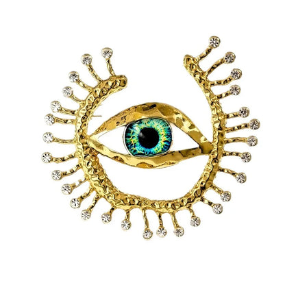 Vintage Devil's Eye Brooch