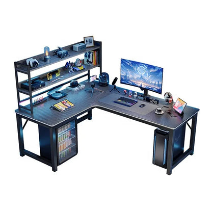 Home office computer table l shape desk gaming