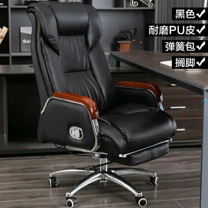 Retro Executive Leather Chair Armchairs Editor Choises Fashion Aluminium Office Chair Working Relax Silla Escritorio |...