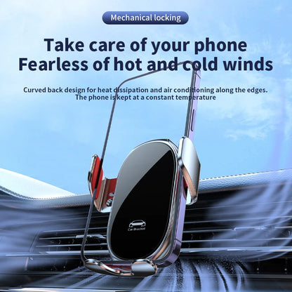 Universal Car Phone Charger Holder 360° Rotation One-handed Operation Mount for Samsung S25 S24 S23 Iphone 17 16 15 14...