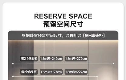 Storage Leather Double Bed Modern Minimalist Frame Luxury Double Bed Cheap Storage Camas Matrimoniales Bedroom Furniture...