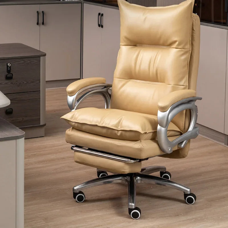 Modern Recliner Chair Footrest Designer Executive Nordic Reading Chair Conference Mobile Throne Sillas De Oficina...