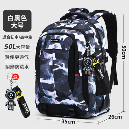 Teenage Boys School Bags High Middle School Students Backpack Back To School Laptop Backpack Travel backpack Schoolbag Book bag