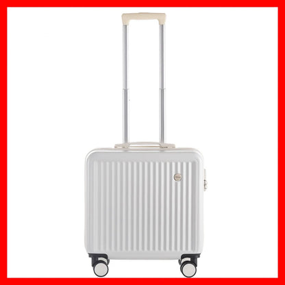 Front Opening Travel Suitcase Universal Wheel Rolling Luggage Bag Men and Women Lightweight Boarding Trolley Case18 20 Inch