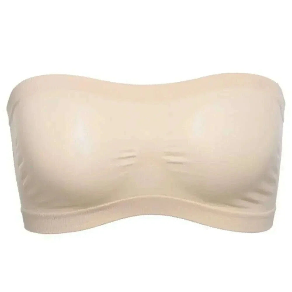 Women Breathable Mesh Tube Bra No breast pads