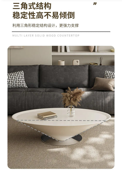 Simple Minimalist Coffee Table Unique Aesthetic Service Writing Coffee Table Decoration Modern Mesa Auxiliar Home Furniture - Kimlud