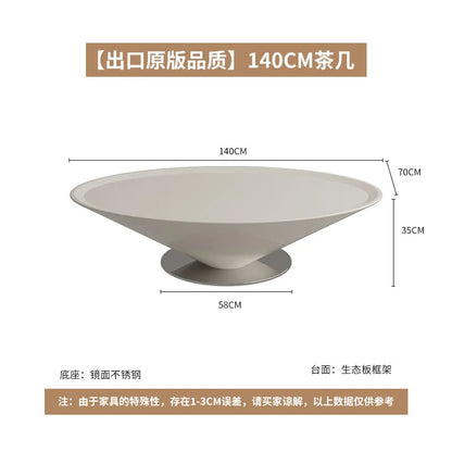 Simple Minimalist Coffee Table Unique Aesthetic Service Writing Coffee Table Decoration Modern Mesa Auxiliar Home Furniture - Kimlud