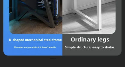 Modern Double Computer Desks Home Desktop E-sports Gaming Table Bedroom Simple Desk Student Study Tables Office Furniture EE Z - Kimlud