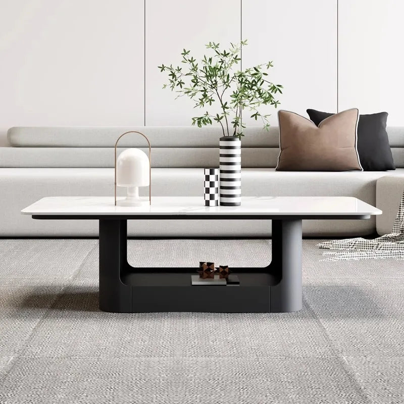 Minimalist Storage Coffee Table Nordic Modern Luxury Unique Coffee Table Design Vintage Mesas De Centro Para Sala Furniture - Kimlud