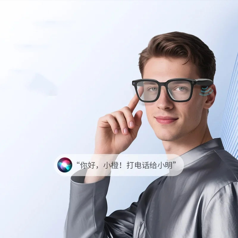 AI smart glasses, outdoor photography, anti-shake, video recording, object recognition, voice call translation, noise reduction