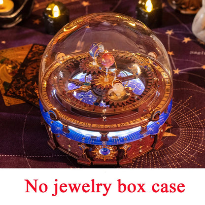 DIY 3D Wooden Metal Puzzle Miniature Model Building Kits Constellation Universe Assembly Jigsaw Puzzles for Girls Birthday Gifts