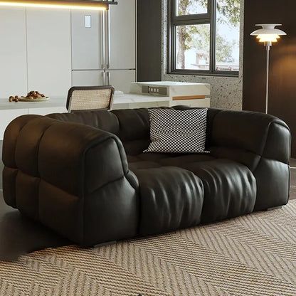Puff Leather Sofa Bedrooms Comfortable Reclining Luxury Designer Lazy Sofa Modern Minimalist Sofy Do Salonu Home...