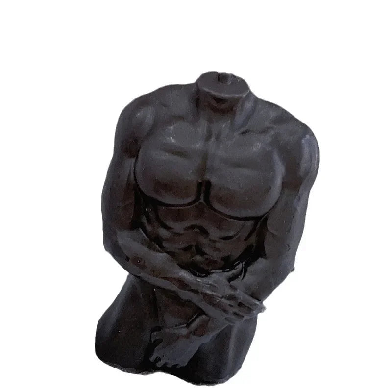 Male Styling Aromatherapy Candle Body Ornament Birthday Candles Aromatherapy Candle Gift m