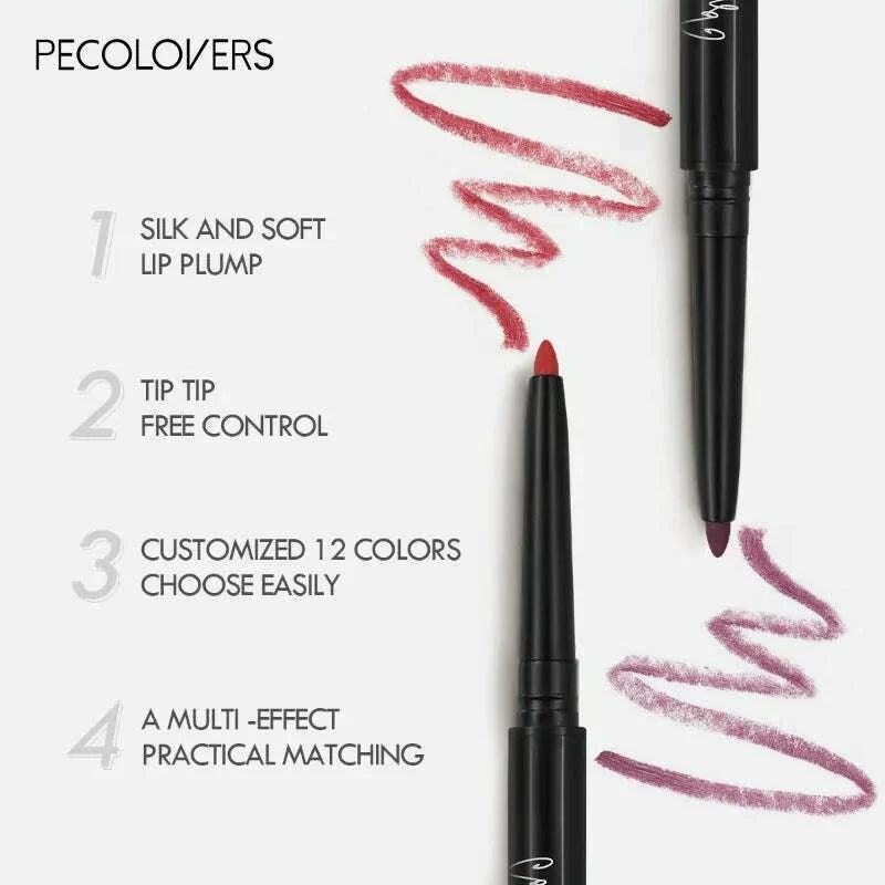 Nude Velvet Matte Lipstick Long Lasting Waterproof Color Rendering Non-stick Cup Lip Glaze Lips Liner Pencil Woman Cosmetics