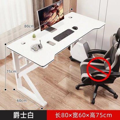 Modern Simple Computer Desks Home Office Furniture Table Desktop Bedroom Internet Cafe Gaming Table Multi-functional Office Desk - Kimlud