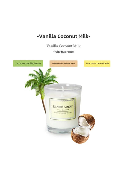 Candle Fragrance Atmosphere Companion Gift Hotel Clubhouse Smoke free Aromatherapy Candles