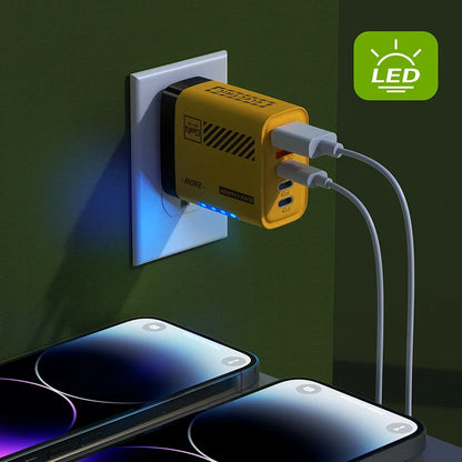 5 Ports Fast Charger Type C Quick Charge 3.0 USB C Wall Charger Adapter For iPhone 17 Pro Samsung Xiaomi mi PD USB Fast Charging