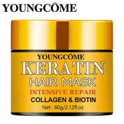 Hair Repairs Hair Mask Essential Oil Nourishing for Dry Damaged Biotin Collagen Keratin Treatment Hairs Conditioner Hair...