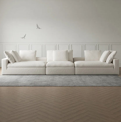 Modern Luxury Living Room White Cloud Sofa New Design Modular Cloud Couch Sectional Sofa Bed For Home Furniture | Kimlud...