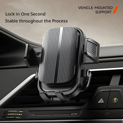 Flexible Cell Phone Holder Car, Phone Mount for Car Air Vent, Universal Auto Lock Car Phone Holder for iPhone Most...