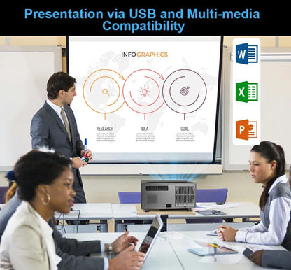 PROGAGA PG600W Full HD 1080P Projector Android 4k WiFi Auto Focus PG600 Portable Projetor PK DLP Home Theater Beam in...
