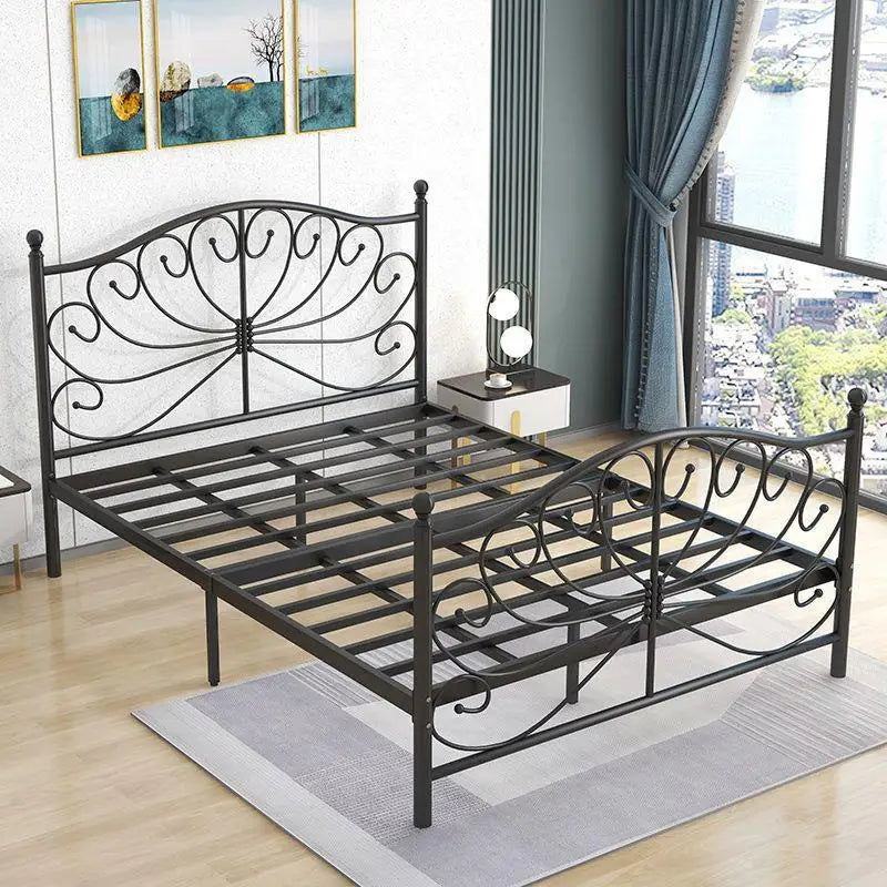 Princess Metal Bed Modern High Quality Frame Sleeping Designer Bedroom Bed Aesthetics Unusual Letto Matrimoniale Furniture