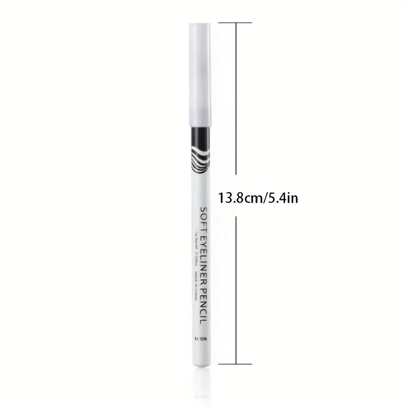 Wooden Rod White Inner Eyeliner Pen Eyelid Under Crease Pen Matte White Pen Beauty Eyeliner Easy Coloring | Kimlud...