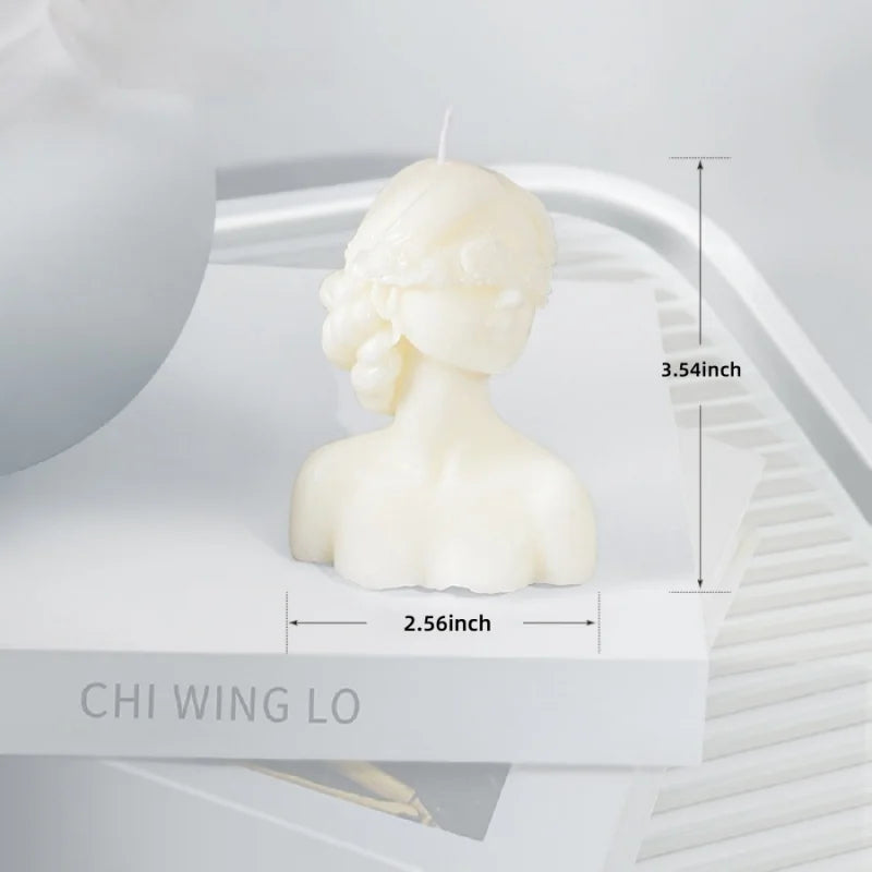 Aromatherapy candles, large pillar ribbed decorative candles, soy wax, suitable for gifts, room shelves, home ribbed decoration