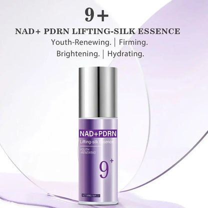 No. 9+ NAD+ BIO Lifting-sil Essence 50ml Original Multi-Peptide Complex Brighten Botanicals Deep Hydration Korean Brand Serum
