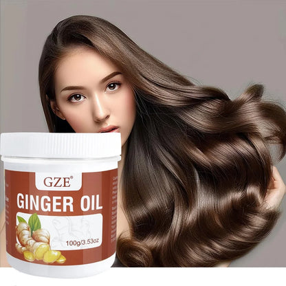 GZE Ginger Hair Oil, for longer, Fuller & Healthier Hair, Moisturizing - Kimlud