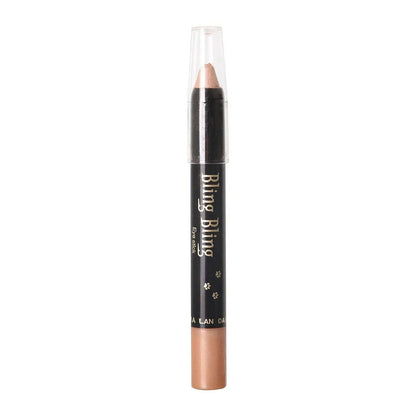 15 Color Pearlescent Eyeshadow Eyeliner Pencil Waterproof Glitter Matte Nude Eye Shadow Makeup Pigment Silkworm Eyeshadow Pen